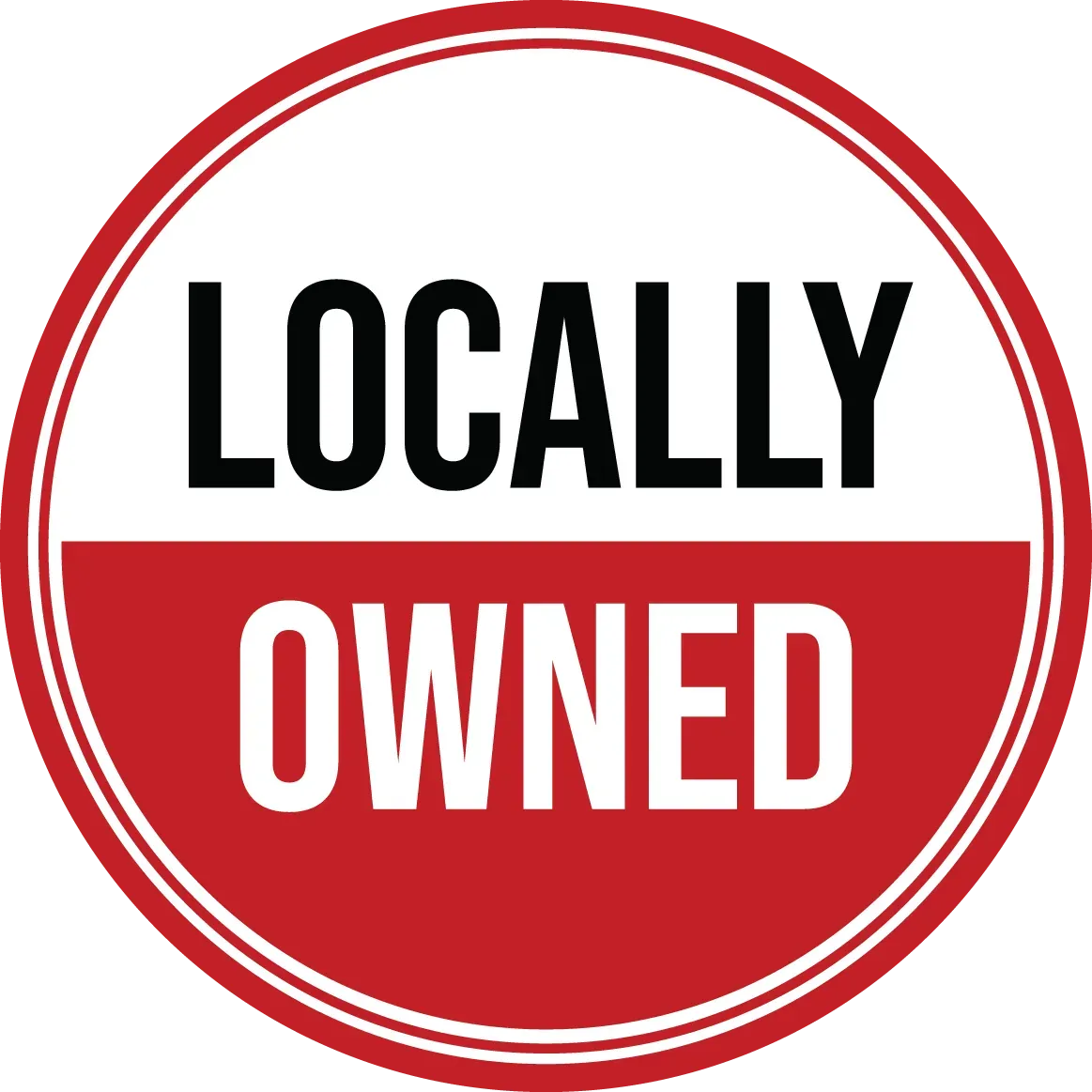 Locally owned badge