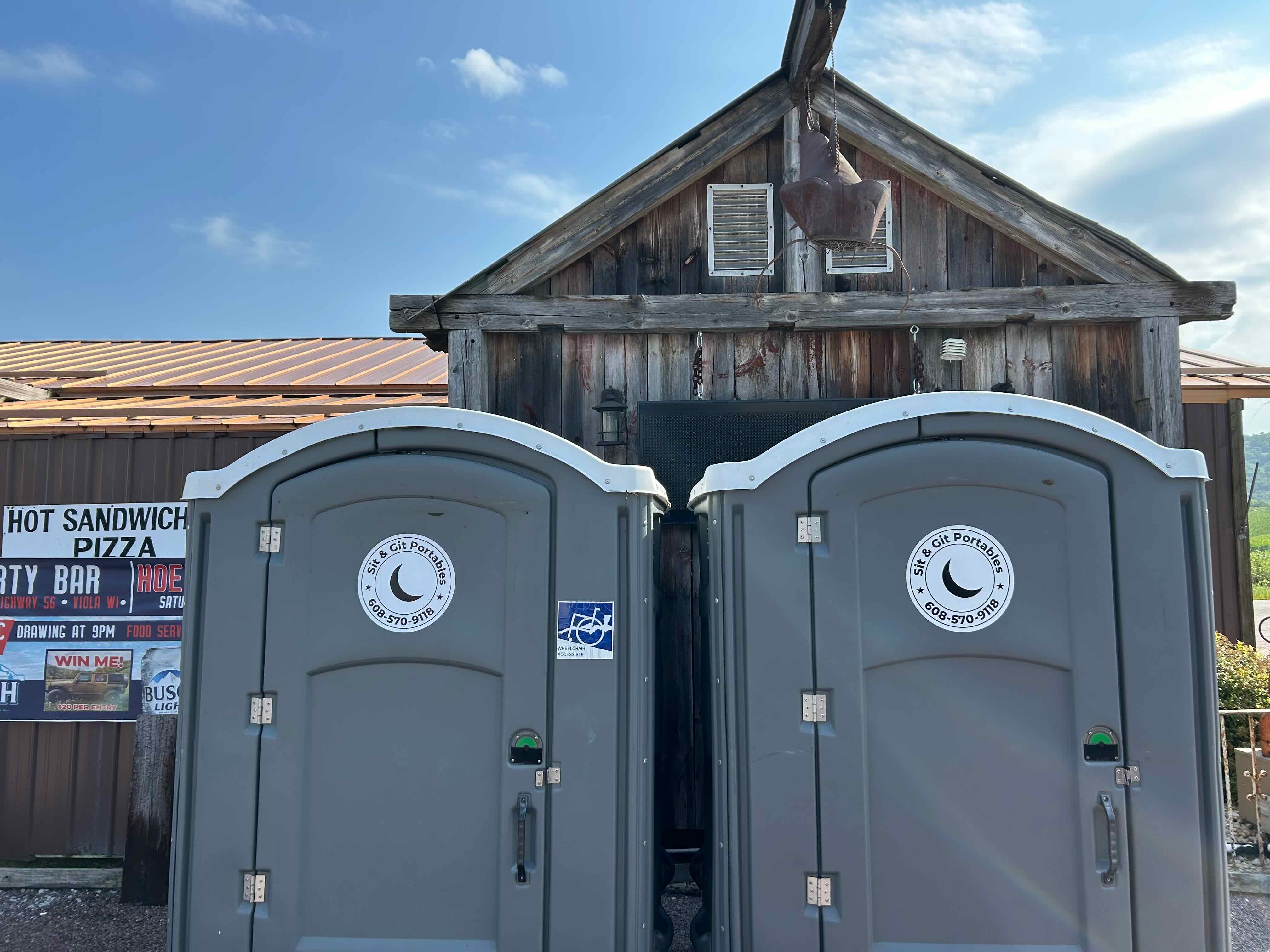 Portable restroom delivery in Vernon County, Wisconsin
